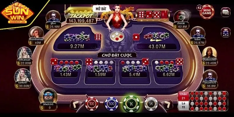 Các cửa cược và tỷ lệ thắng thua 