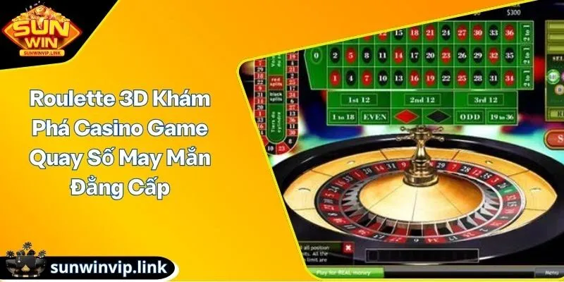 Roulette 3D