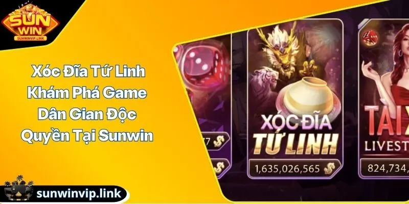 Xóc đĩa tứ linh
